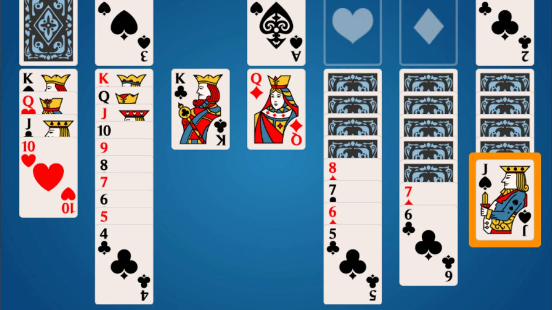 Pyramid solitaire aarp